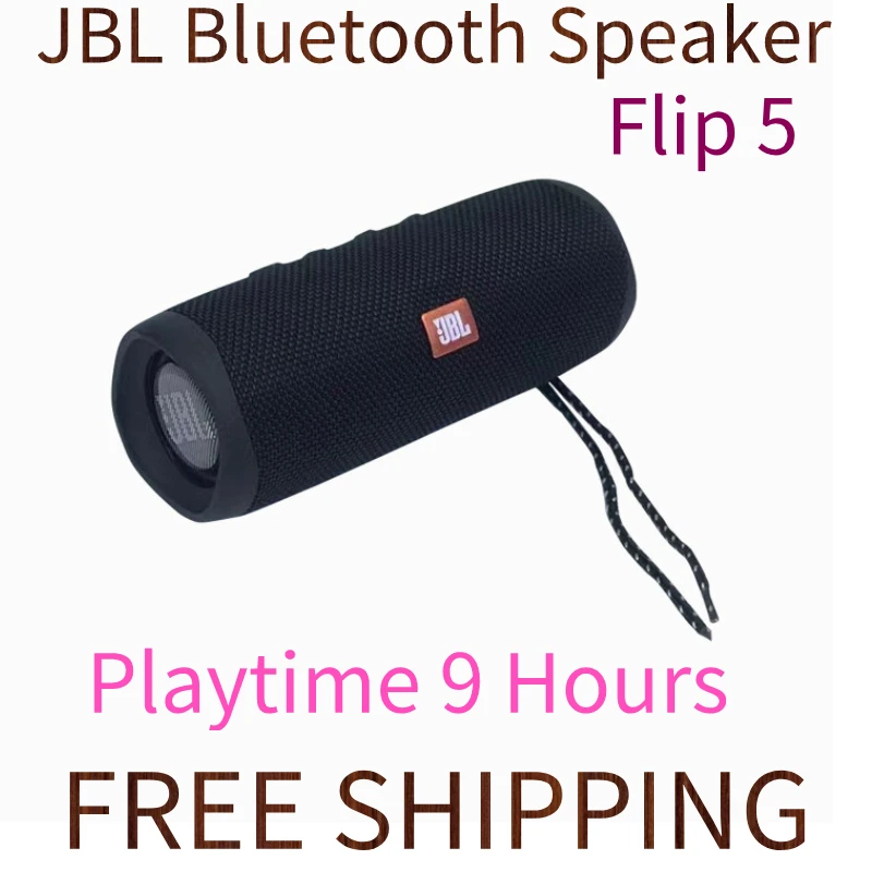 Bluetooth-Колонка Jbl Flip 5 портативная водонепроницаемая Ipx7 часов работы | Электроника