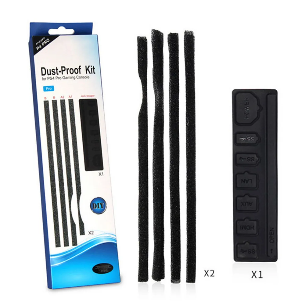 

200Pack Dust Proof Cover Prevention Dustproof Kit for PS4 SLIM PRO Game Console