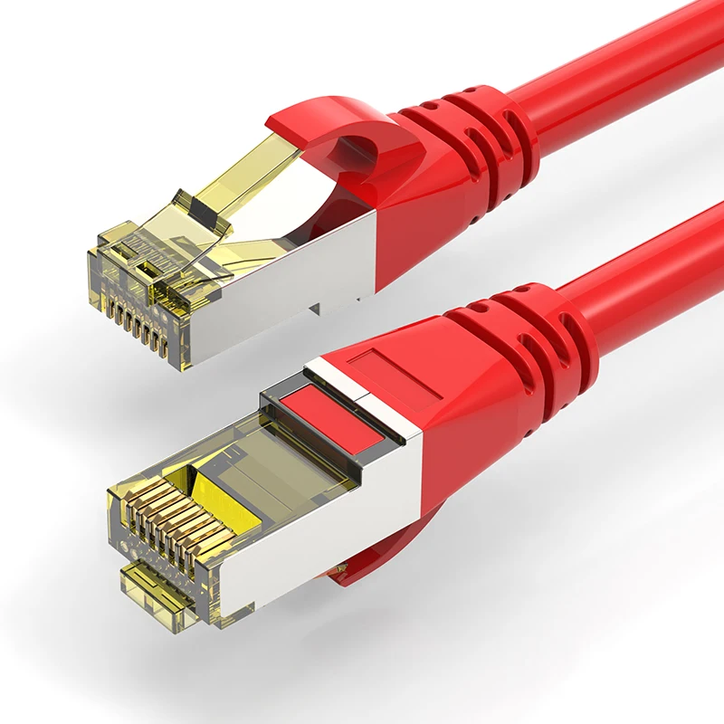 Patch Cord Blindado Lsoh Ethernet Cabo Patch Cord Sftp Rede 10g Cat6a Rj45 025 m 05 m m m m m 10m - Imagem 5