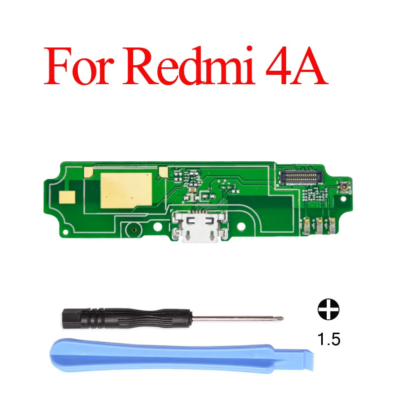 1 шт. для Xiaomi Redmi note 4 4 Pro 4A/Redmi note 4X usb-порт для зарядки док-разъем плата для зарядки гибкий кабель - Цвет: For Redmi 4A