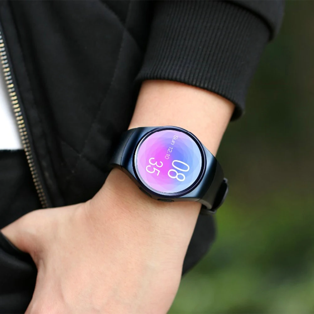 LEMFO KW18 Bluetooth Смарт-часы для мужчин и женщин с поддержкой шагомера и пульсометра SIM LET 3g TF Карта BT 4,0 Смарт-часы Android IOS