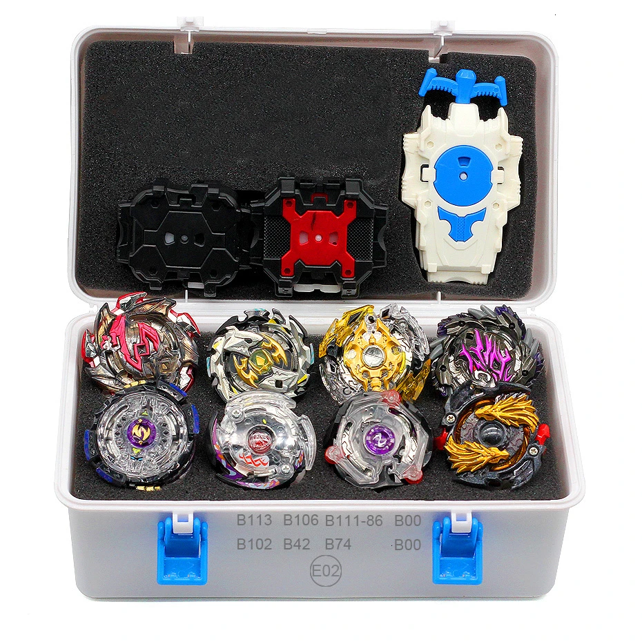 Beyblade Burst Set Combination Toy Arena Beyblades Bayblade Metal Fusion 4D With Launcher Spinning Top Toys - Цвет: E02