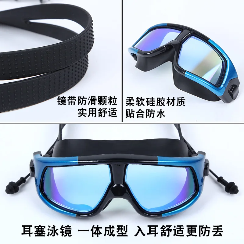 Zwemmen Bril Bijziendheid Goggles Waterdicht Anti-Fog Met Dioptrie Sport Verstelbare Reading Voor Vrouwen En Mannen Set Acetaat Bril