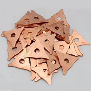 

50pcs set Pulling Ring Washer Copper coated Stainless steel Soldering Panel 50pcs New
