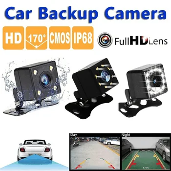 

Car Rear View Camera 4/8/12 LED Night Vision Reversing Auto Parking Monitor CCD Waterproof 170 Degree 12v HD Video