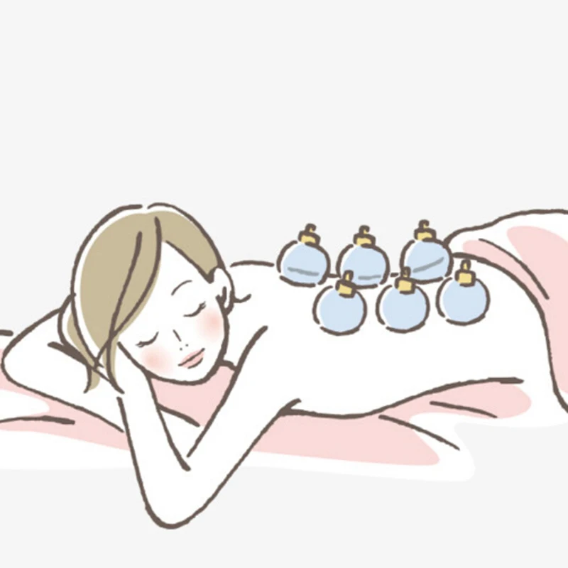 3 Pcs Curved Vacuum C1 Cups Cupping For Joint Suction Chinese Massage Traditional — view 2