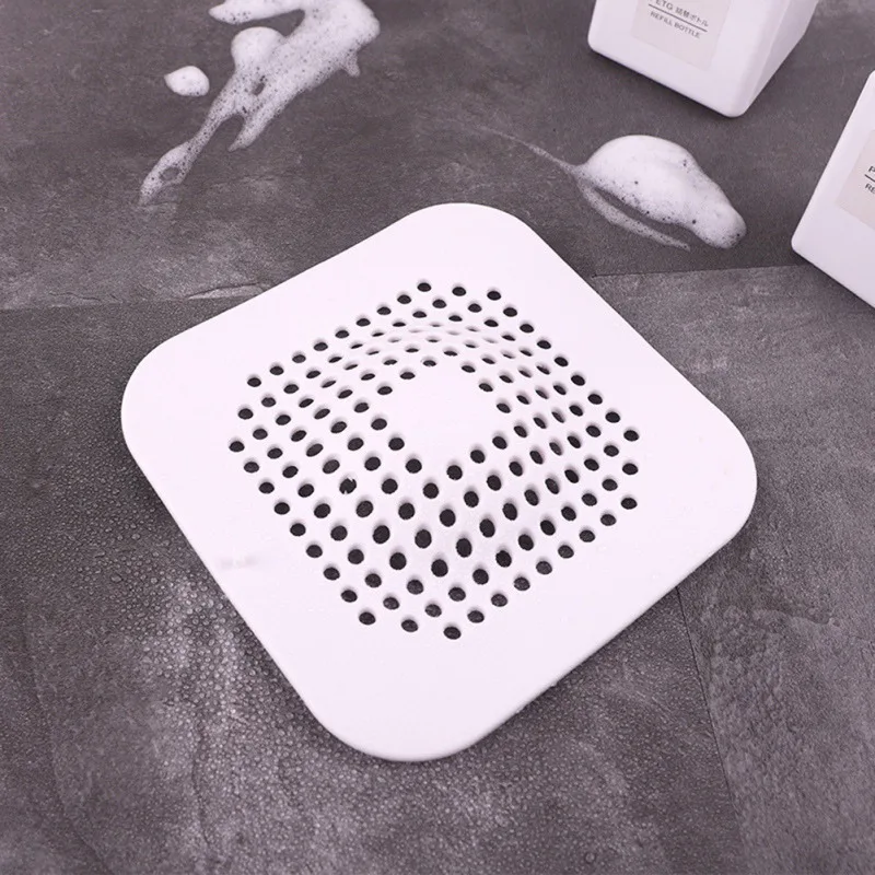 

Drain Cover For Shower Drain Hair Catcher Silicone Plug For Bathroom And Kitchen Filter Shower Drain Protection Strainer Stopper