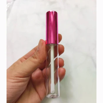 

50pcs/Lot Empty Lipgloss Tube Lip Gloss Bottle DIY Cosmetic Lip Glaze Refillable Containers Plastic Lipgloss Bottle 10.5cm Long