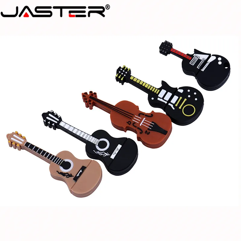 JASTER USB 2 0 гитара пианино скрипка клавиатура Note мультяшная модель ручка накопитель