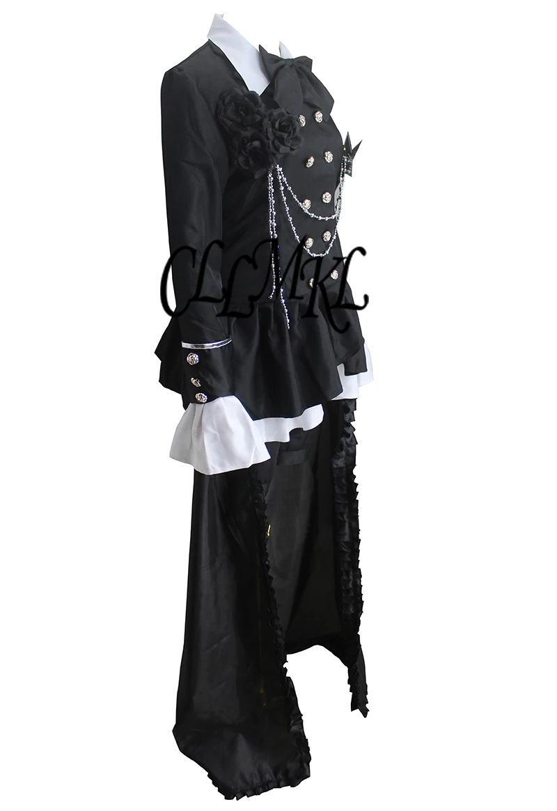 Аниме Косплей Kuroshitsuji Черный дворецкий Ciel Phantomhive карнавальный костюм полный комплект униформы
