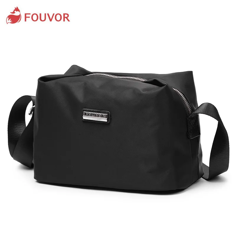 Fouvor 2019 модная нейлоновая маленькая сумка мессенджер с клапаном Повседневная