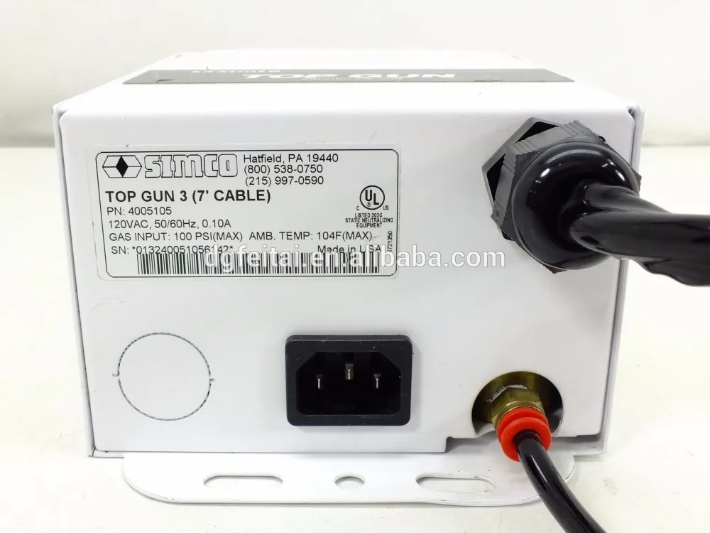 Antistatic Ionizing Air Gun,Esd-Protection Simco Top Gun Ionizing Emitter