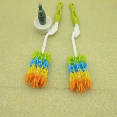 Sponge Plastic Glass Milk Water Newborn Baby Bottle Brushes Feeding Nipple Straw Mother Kids Products Cleaner Tool Baby Milk