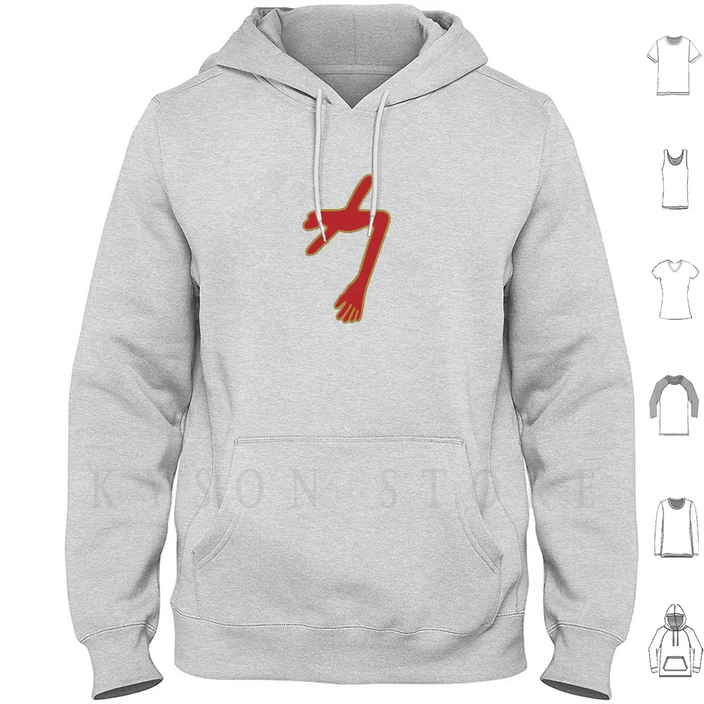 Cigni-The Glowing Man Felpa Con Cappuccio Manica Lunga Cigni Godpseed You Black Emperor Thee Silver Mt Zion Neutral Milk Hotel Band