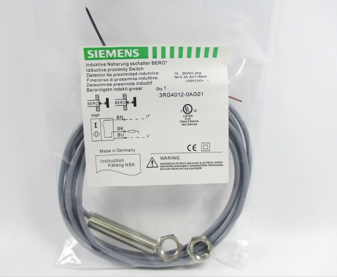 1PC NEW Siemens Proximity Switch 3RG4012-0AG01 free shipping | Безопасность и защита