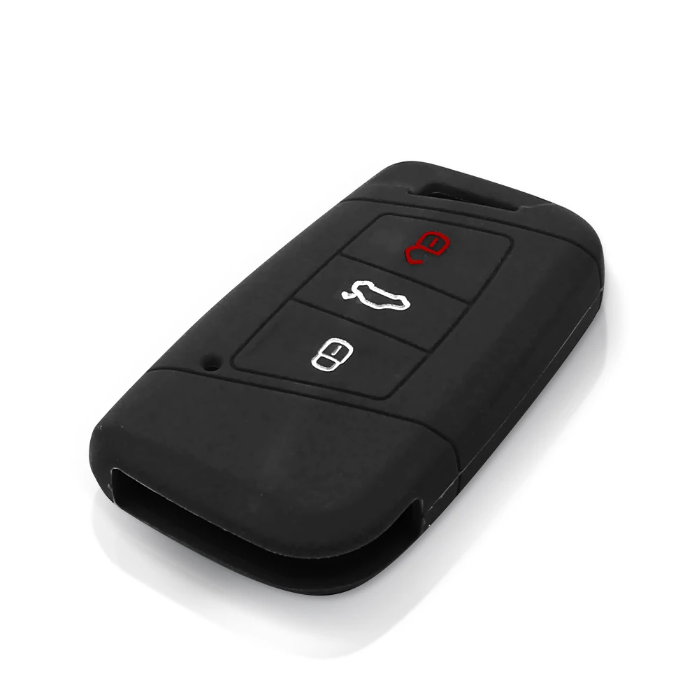 Cover in silicone chiave telecomando perVolkswagen/VW Golf 7 MK7 Seat Ibiza Leon Altea Passat B8 Magotan B5 Variant Skoda Octavia Tiguan - Hf7873bec25014a749badd8d88eface85M