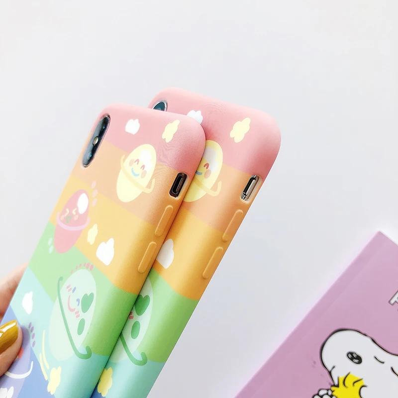 Милые мягкие чехлы для iphone 11Pro XS Max XR X чехол для iphone 6 6s 7 8 plus, силиконовый чехол