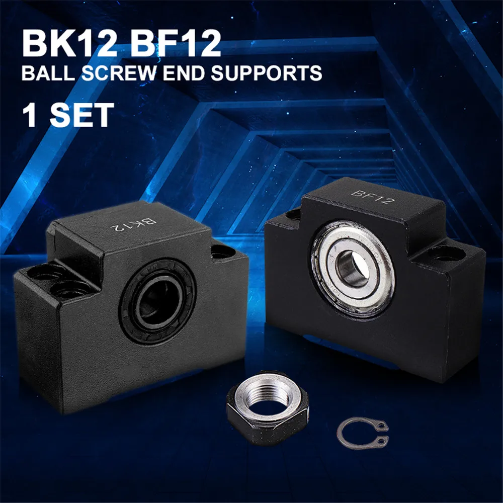 Концевые опоры для шариковых винтов BK12 BF12 SFU1605 SFU1610 CNC XYZ 1 комплект | Обустройство