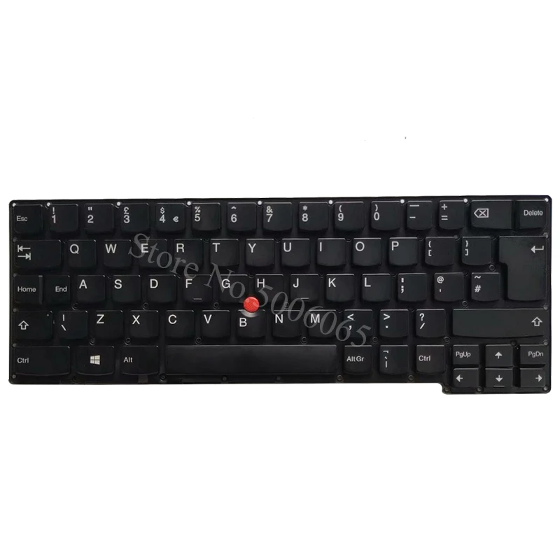 Reino Unido Teclado Portátil com Retroiluminado para Lenovo Thinkpad X1c 2014x1 Carbono Gen tipo 20a7 20a8 uk Teclado Novo - Imagem 5