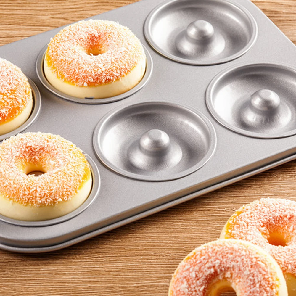 

Baking Donut Cake Kitchen Tools Mold Carbon Steel Cakes Stainless Steel Cake Mold Handmade Cake Bakeware Baking Tools for Cake