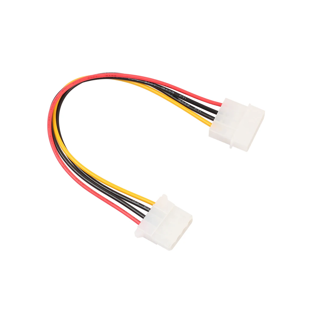 IDE 4Pin Male to Female Internal PC Power Supply Adapter Extension Cable For IDE Hard Drive