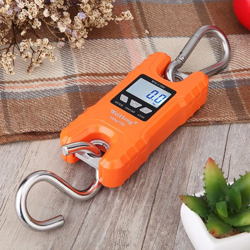 300 Kg / 600 Lbs Digital Hanging Crane Scale SF918 - Industrial Weight Scale With Auto-Off 1 thumbnail image