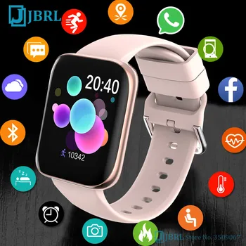 

2020 Full Touch SmartWatch Women Men Fitness Tracker Electronics Ladies Wrist Watch For Android IOS Heart rate Smart watch Clock