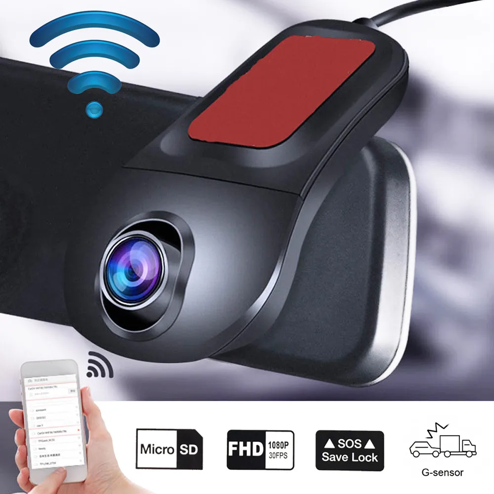 Новая горячая Arival Автомобильный видеорегистратор Камера Wifi Hd 1080p Автомобильный видеорегистратор с петлей записи g-сенсор для Toyota Avensis# N