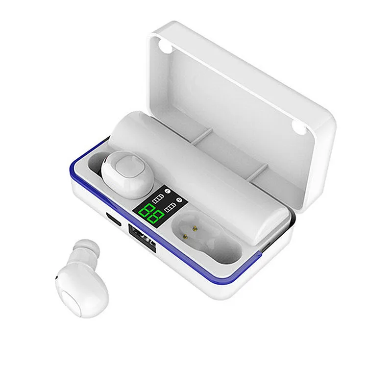 Белый LEORY W12 TWS беспроводные Bluetooth наушники 5,0 стерео 6D басовые наушники бинауральные HD звонки водонепроницаемые с двойным микрофоном для Xiaomi huawei - Цвет: Белый