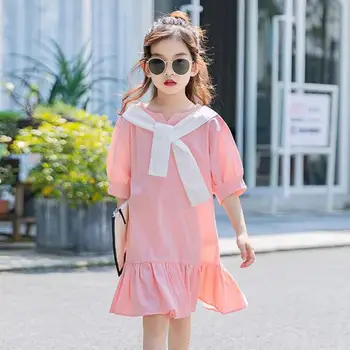 

2020 New Summer Big Girls Dress Princess Costume Party Vestidos Dresses for Teen Toddler Girls Dress Clothes 8 10 12 13 14 Year