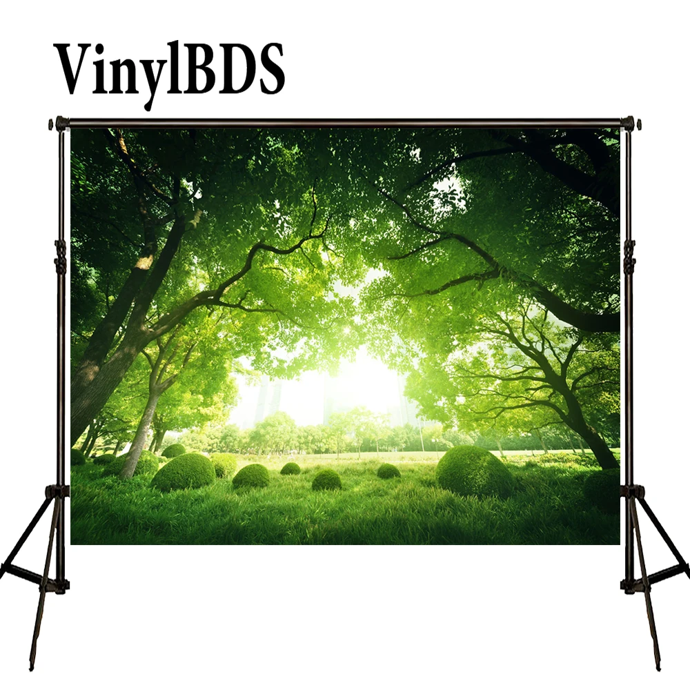 VinylBDS 8x8ft весенние фоны для фотосъемки леса деревенский фон фотостудии |