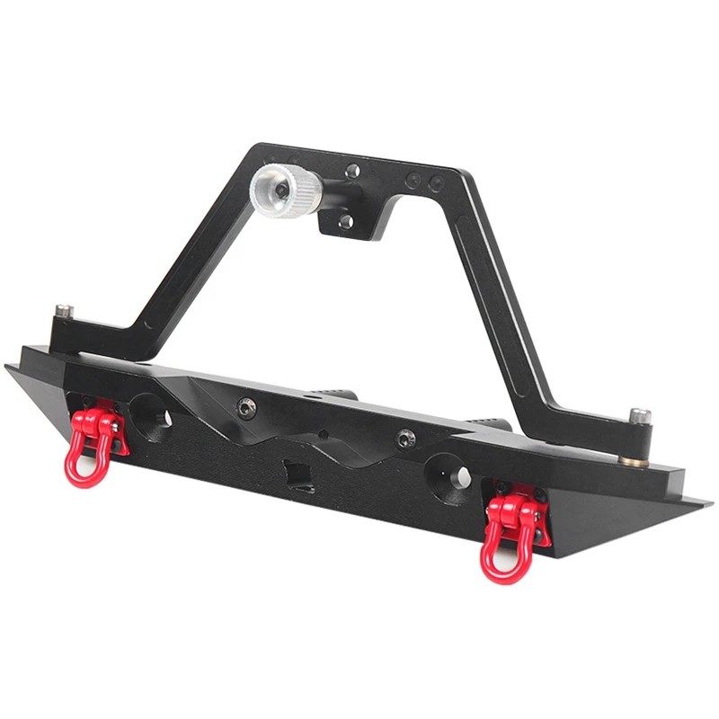 

Hot Rear Bumper Bull Bar with Light Tire Holder for 1/10 RC Crawler Car Axial SCX10 & SCX10 II 90046 90047 Traxxas TRX-4 TRX4