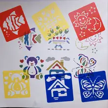 Дети нарисованный шаблон Pp выдалбливают чертежная доска Рождество выдалбливают шаблон Shouchao Bao шаблон DIY экологически чистый Fr