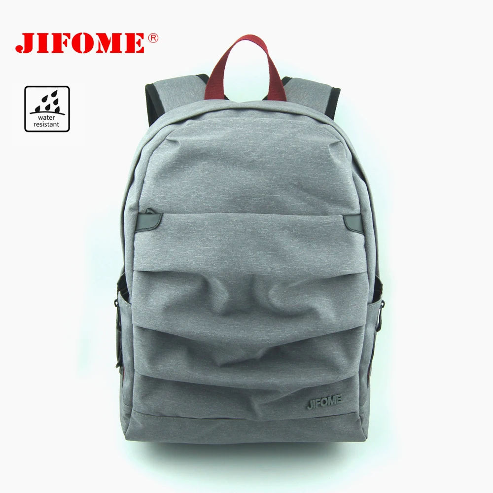Тонкая водоотталкивающая школьная сумка JIFOME 15 6 дюйма для мужчин и женщин
