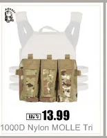 SINAIRSOFT Tactical Nylon 9mm 600D Molle Dual Double Pistol Magazine EDC Pouch Close Holster For Outdoor Hunting Combat Military SINAIRSOFT Tactical Nylon 9mm 600D Molle Dual Double Pistol Magazine EDC Pouch Close Holster For Outdoor Hunting Combat Military