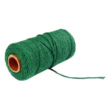 Cotton Linen Thread Multicolor Twisted Yarn For Dream Catcher Home Decor Crafts Macrame Knitted Crochet Thread Hilo Para Bordar 5