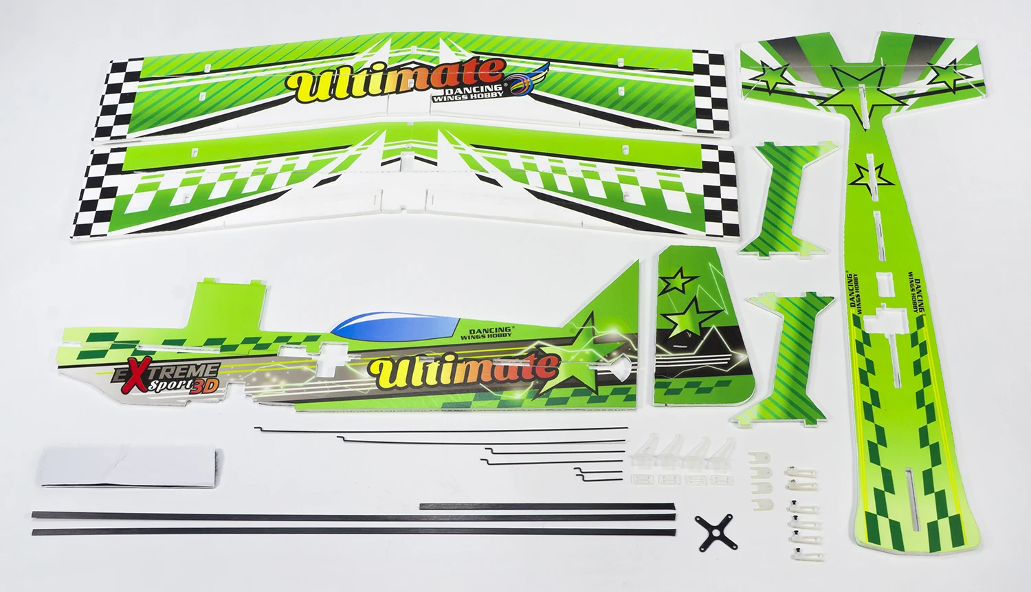 New Indoor/Outdoor PP Foam Sport 3D Biplane 586mm Wingspan Ultimate Lightest RC Plane Model RC MODEL HOBBY TOY HOT SELL PLANE 5