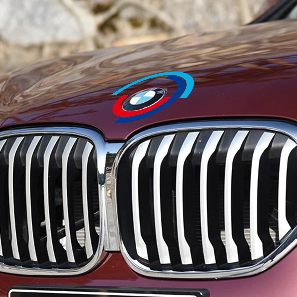Для BMW E60 E90 F20 F30 F10 G30 Z4 F15 F16 G05 G01 G20 X1 эмблема капота наклейка аксессуар