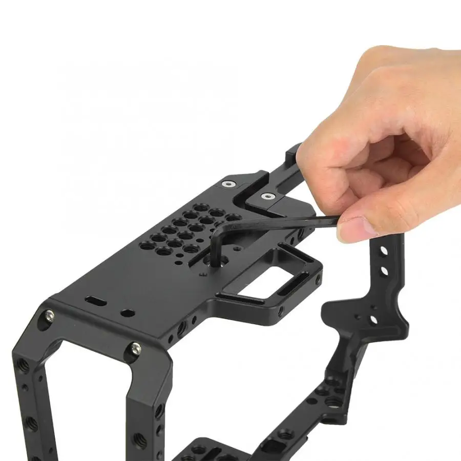 Алюминий сплав Камера Stablilizer клетка BMPCC 4K клетка Риг для кинокамеры Blackmagic Design карман Кино Камера