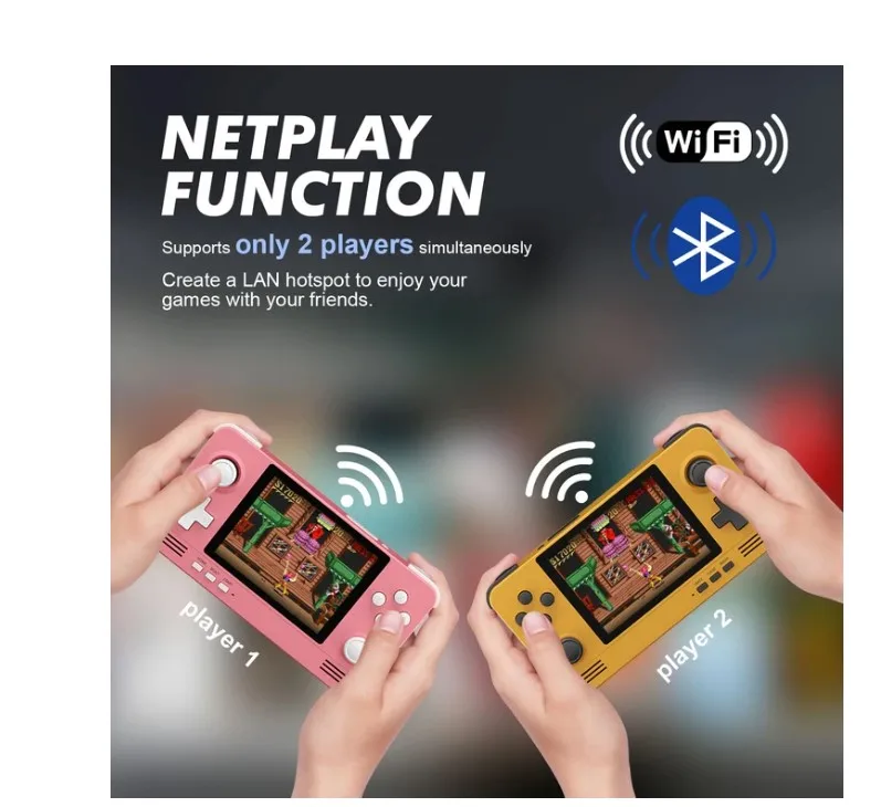 New Retroid Pocket 2 Retro Game Console 3.5 inch IPS Screen Android Pandora Dual System Switching 3D Wifi Handheld Games Player
	Retroid Pocket 2 Retro Game Pocket Console 3.5-inch 

	IPS Screen Android and Pandora Dual System Switching 3D Games