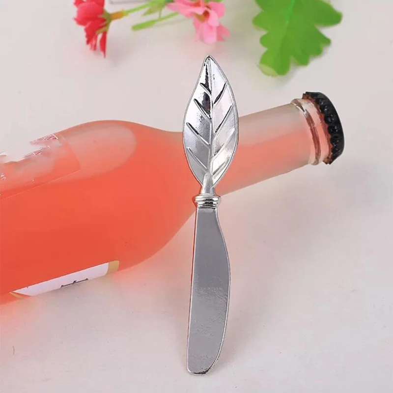 Table Handle Leaf Cheese Bread Butter Knife Zinc Alloy Master Butter Dessert Jam Cheese Slicer Spreader Plate Breakfast Tools