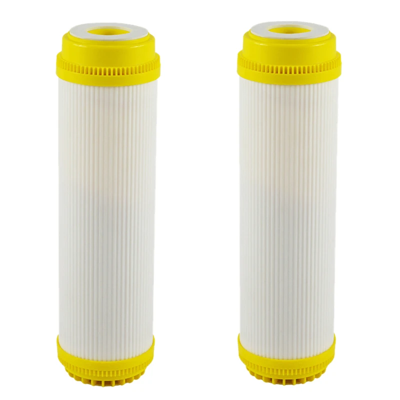 

Quick Connect 10 Inch T33 with 2Pcs Fitting Water Purifier Carbon Post WATER FILTER Cartridge REVERSE OSMOSIS