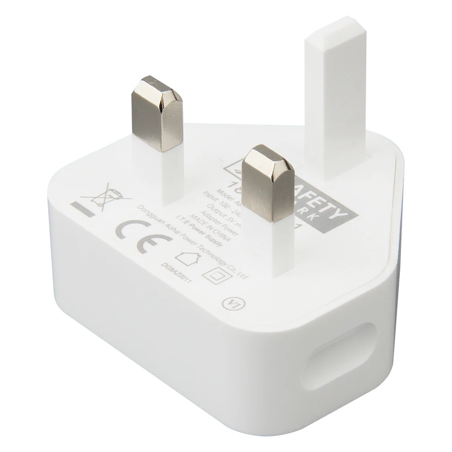 US $911.52 UK Plug Travel Fast Charging Adapter Mobile Phone Charger 1 USB Wall Charger For IPhoneSamsungXiaomi Tablet 500PCS