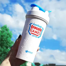 600 мл Спортивная бутылка для воды BPA Free Tritan пластиковая чашка для воды протеиновый шейкер портативный герметичный Открытый путешествия бутылки