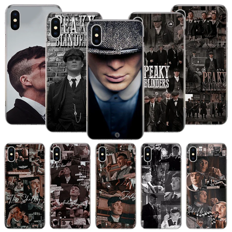 Peaky Blinders Shelby Phone Case For iPhone 11 12 13 Pro XS XR X Max 7 8 6 6S Plus Mini + 5 SE Pattern Customized Coque Cover Ca