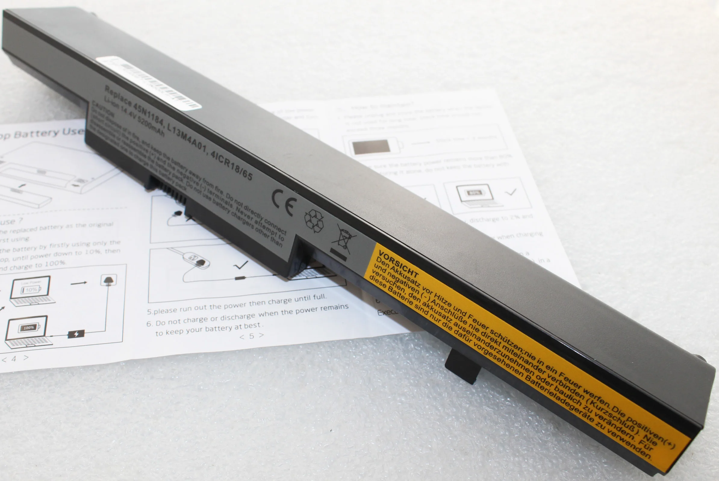 Аккумулятор для ноутбука Lenovo аккумулятор L40 N50 V4400 L13S4A01 L13M4A01 L13L4A01 M4400A N40