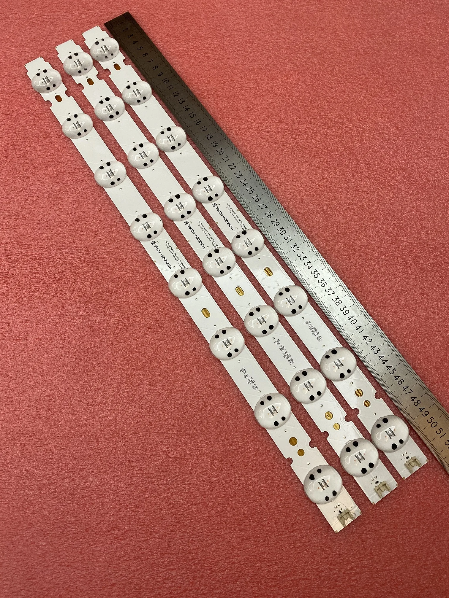 Led para lg Lote Tira Retroiluminação 50uk6520psa 50uk6520 50uk6510psf 50uk6510 50uk6500 50uk6470 Hc500dqn-vcur l 50uk63 65_inx 15 Pçs - - Image 4