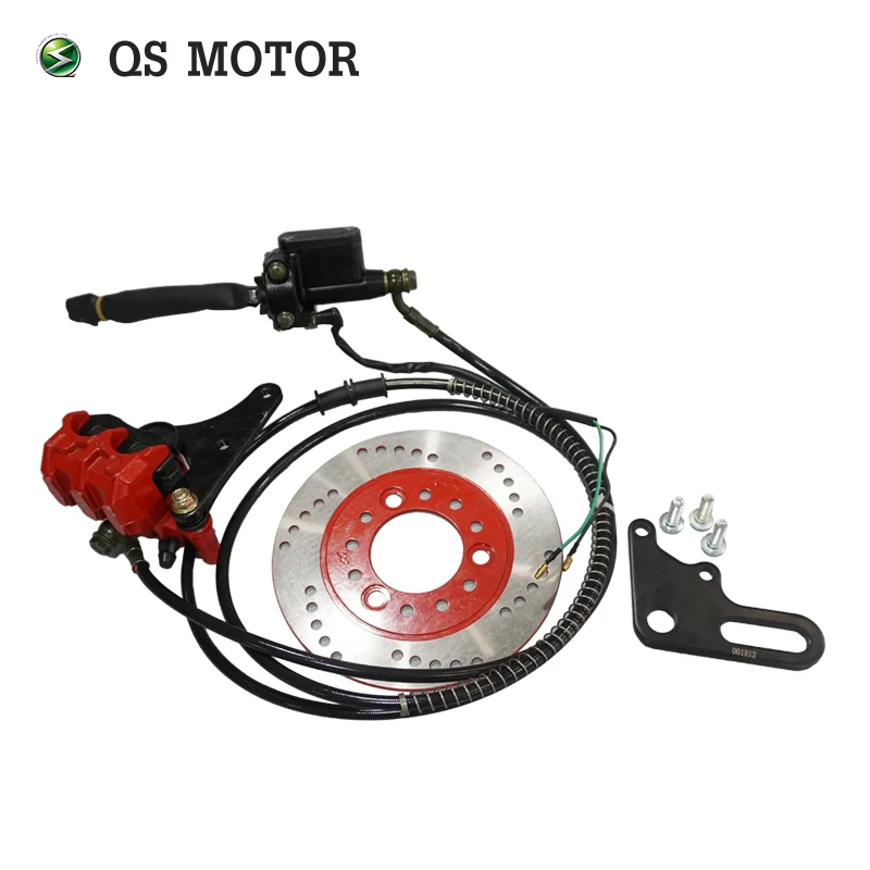 Мотор QS 2000w 12 дюймов 260 V1 48/60V/72V 60 70KPH электрический самокат бесщеточный мотор