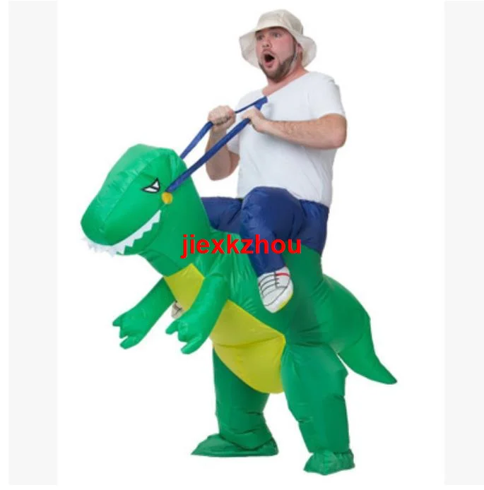 Adult dinosaurs Carry Me баварский маскарадный костюм, вечерние костюмы для костюмированной игры, одежда для рекламы, карнавал, Хэллоуин, Пасхальный фестиваль, для взрослых - Цвет: Adult dinosaurs