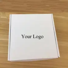 Индивидуальная печать гофрированная картонная коробка Пользовательский логотип упаковка повторно используемая коробка складная почтовая отправка коробка